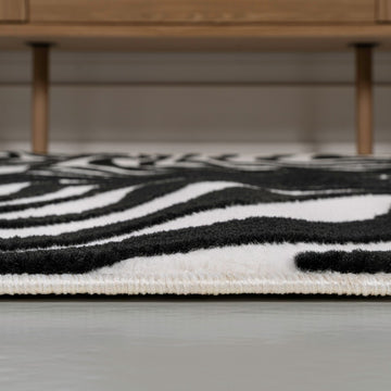 Maribo Abstract Groovy Striped Area Rug